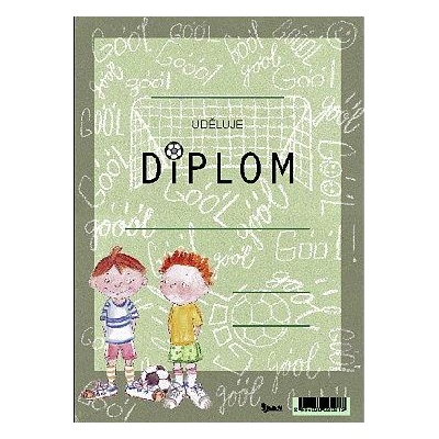 Diplom A5 Fotbal /Góól/ – Zboží Mobilmania