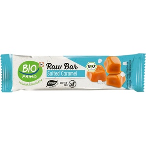 BIO PRIMO Органичен суров бар Солен карамел - 35 г