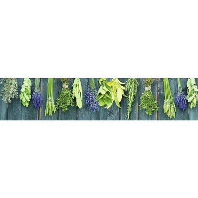 mySPOTTI SP-F2-207 Samolepiaca PVC tapeta do kuchyne Splash provensálske bylinky 2800 x 600 mm