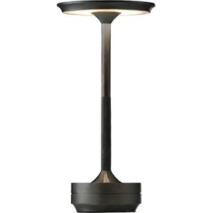 ELMARK 3CCT LED настолна лампа с Touch управление, акумулаторна, регулируема бяла светлина, Gun Black (955TL2501)