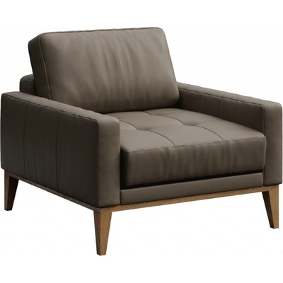 Mesonica Musso Tufted světle hnědé kožené