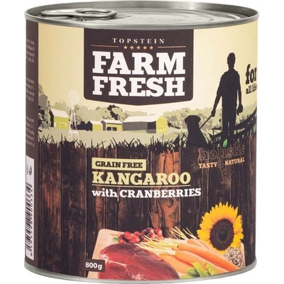 Topstein Farm Fresh Klokan s brusinkami 6 x 400 g