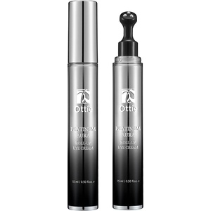 Ottie Platinum Aura Подмладяващ крем за околоочен контур, ролер, 15 ml - ozone