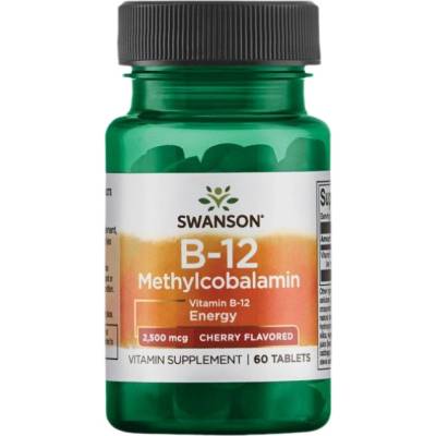 Swanson Methylcobalamin B-12 2500 mcg [60 Таблетки]