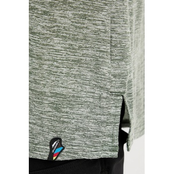 La Sportiva Спортна тениска LA Sportiva Pocket Logo в зелено с десен ZACT150 (ZACT150)