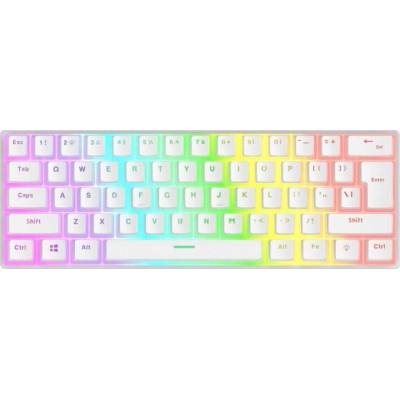 Rampage Radiant K11 60% RGB Blue Switch White