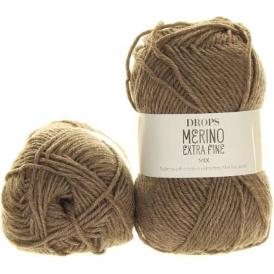 Drops Merino Extra Fine 07 světlá šedohnědá