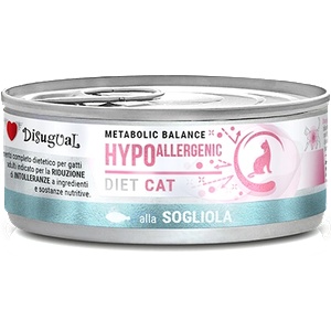 Disugual Karma - мокра храна за котки, ветеринарна серия HYPOALLERGENIC Sola (за възрастни котки) 85г