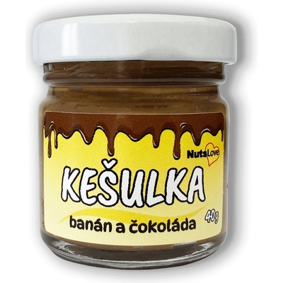 NutsLove Kešulka banán a čokoláda 40 g