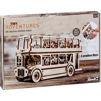 Revell 3D Пъзел Revell от 197 части - Лондонски бус (00618)