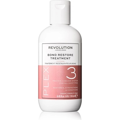 Revolution Beauty Plex No. 3 Bond Restore Treatment интензивна грижа за коса за суха и увредена коса 250ml