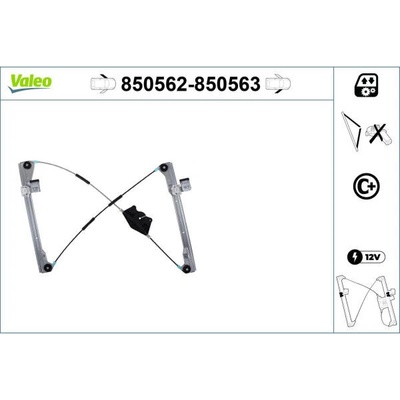 Zvedací zařízení oken VALEO 850562