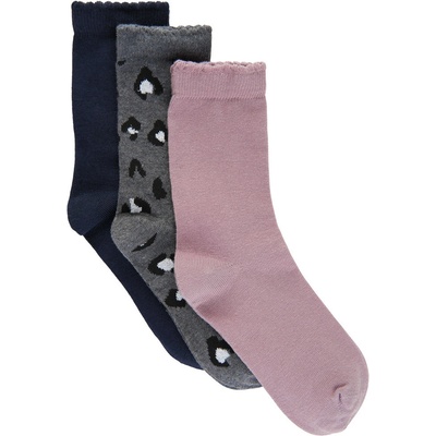 Creamie Ponožky 3 balenie Mid Grey Melange