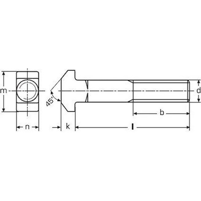 Killich skrutka M10x30 BEZ PÚ 4.6 T hlava DIN 186B [1 ks]
