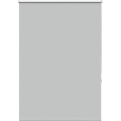 vidaXL Ролкова щора Blackout Светло сиво 100x130 cm Ширина на плата (4011362)