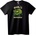 NOONEBRAND Тениска Плодов крокодил - L, Black