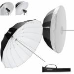 NEEWER 71/180 cm Parabolic Reflective Umbrella Photography with White Interior - NS4U