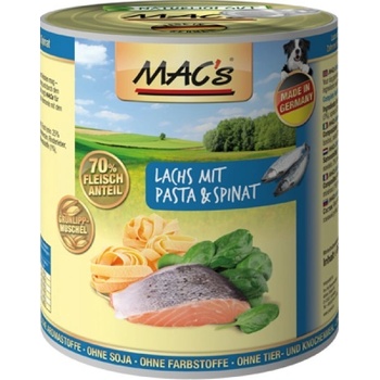 MAC's Dog losos a špenát 400 g