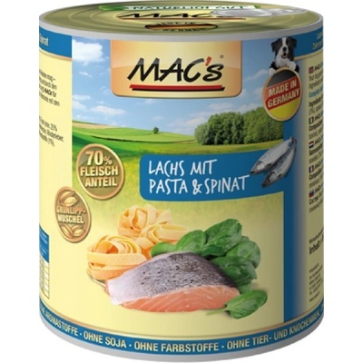MAC's Dog losos a špenát 400 g