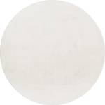 Ayyildiz Кремав кръгъл килим подходящ за пране ø 120 cm Pouffy - Ayyildiz Carpets (POUFFY1201205100CREAM)