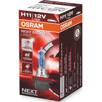 Image 1 of OSRAM NIGHT BREAKER LASER (NEXT GEN) H11 55W 12V (64211NL)