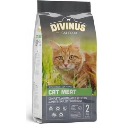 DIVINUS cat meat - балансирана суха храна за пораснали котки от всички породи, 20 кг - Португалия