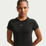 Nike Тениска Nike Sportswear Chill Knit Women's T-Shirt - BLACK/WHITE