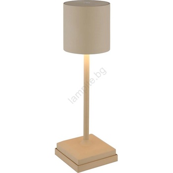 GLOBO 58487S - LED димируема сензорна презареждаема настолна лампа DIXON 1, 5W/5V 2200 mAh бежова (GL8714)