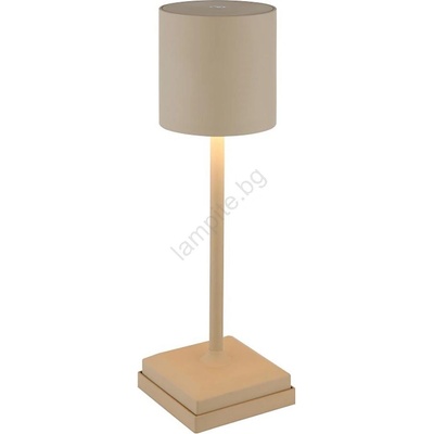 GLOBO 58487S - LED димируема сензорна презареждаема настолна лампа DIXON 1, 5W/5V 2200 mAh бежова (GL8714)
