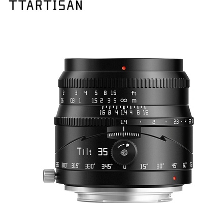TTArtisan APS-C Tilt 35mm F1.4 M43 mount Black TTArtisan