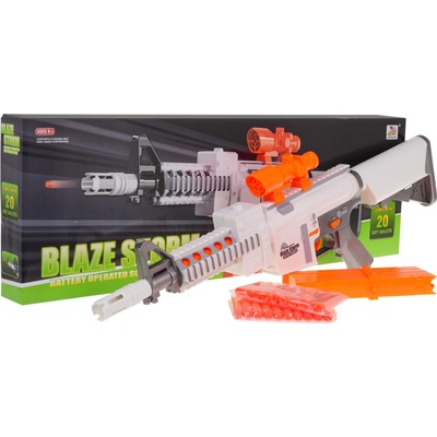Blaze Storm Bullet Rifle White