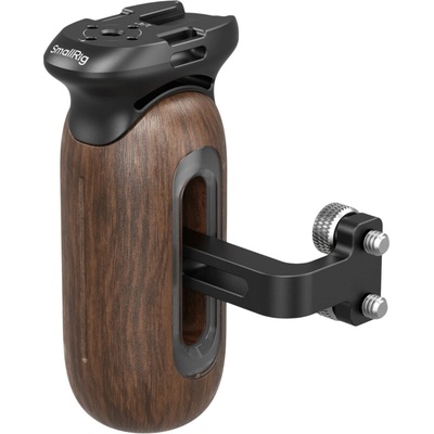 SmallRig 5237 drevená bočná rukoväť so skrutkou 1/4"-20