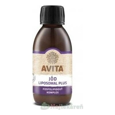 Avita přírodní jód z Kelp liposome PLUS fosfolipidů komplex 200 ml
