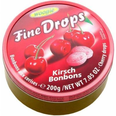 Woogie Fine Drops Kirsch 200 g