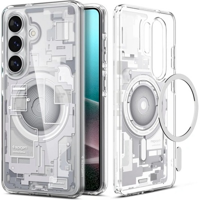 Spigen Samsung S26 SPIGEN ULTRA HYBRID ZERO ONE пластмасов протектор за телефон, устойчив на удари, MagSafe, БЯЛ ACS10737 (ACS10737)