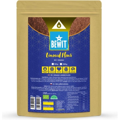 Bewit bio lněná mouka 0,5 kg