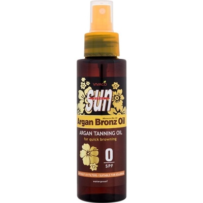 Vivaco Sun Argan Bronz Oil Tanning Oil от Vivaco Унисекс Слънцезащитен лосион за тяло 100мл