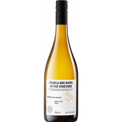 Karpatská Perla Muškát Moravský 2023 12,5% 0,75 l (čistá fľaša)