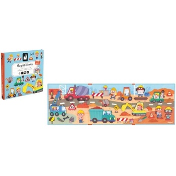 Janod Magnetistories На строежа Създай си история