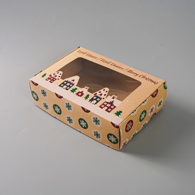 Cake Star Vánoční krabice domeček 25 x 17 x 7 cm – Zboží Dáma