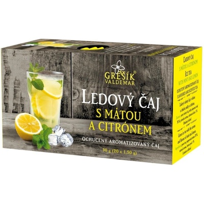 Grešík Ledový čaj s mátou a citrónem porcovaný 40 g