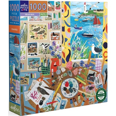 eeBoo Puzzle 1000pcs Seabirds (epztsab)