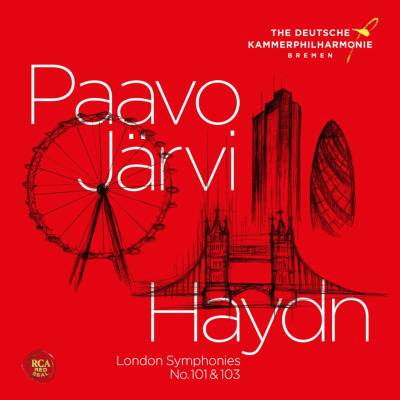 Paavo Järvi - Haydn: London Symphonies Vol.1 Symphonies No. 101 "the Clock" & No. 103 "Drum Roll" CD