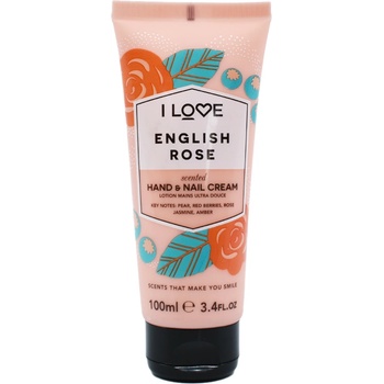 I Love Cosmetics English Rose Hand & Nail Cream 100 ml