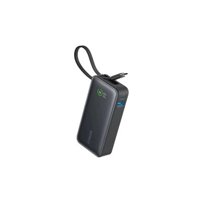 Anker Nano Power Bank 30W Built-In Cable Black (A1259 BLACK)