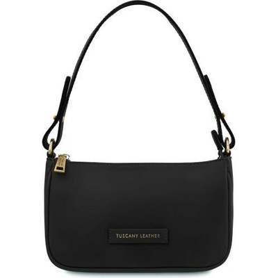 Tuscany Leather Kožená crossbody kabelka Parfait čierna 2568 1 2