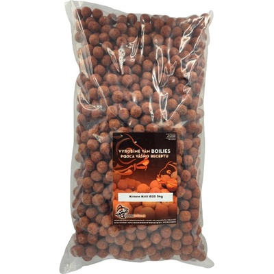 VyrobaBoilies.sk Kŕmne Boilies 5 kg 20 mm Krill