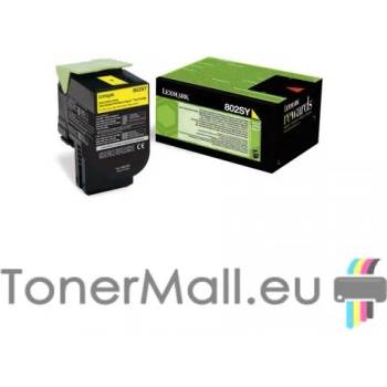 Image 1 of Lexmark Оригинална тонер касета LEXMARK 802SY (Yellow)