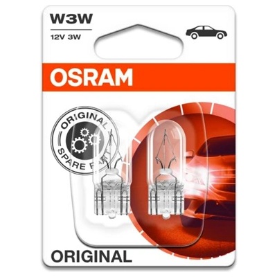 Крушка osram w3w, 12v, 3w, 4150К, 2 броя