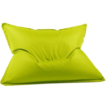 Image 1 of Pufrelax Пуф Голяма възглавница, 350л. , Magic Pillow - Green Neon, Перящ се калъф, За открито, EPS перли